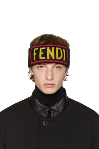 men's fendi headband|fendi headband ssense.